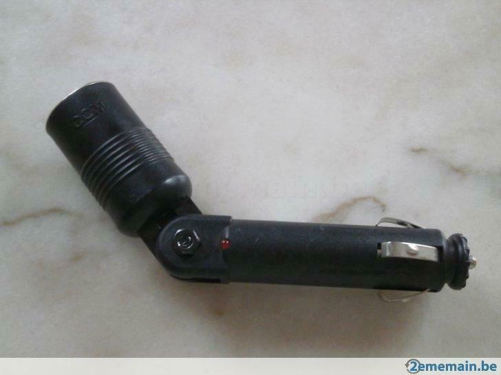rallonge pour allume cigare, Utilisé