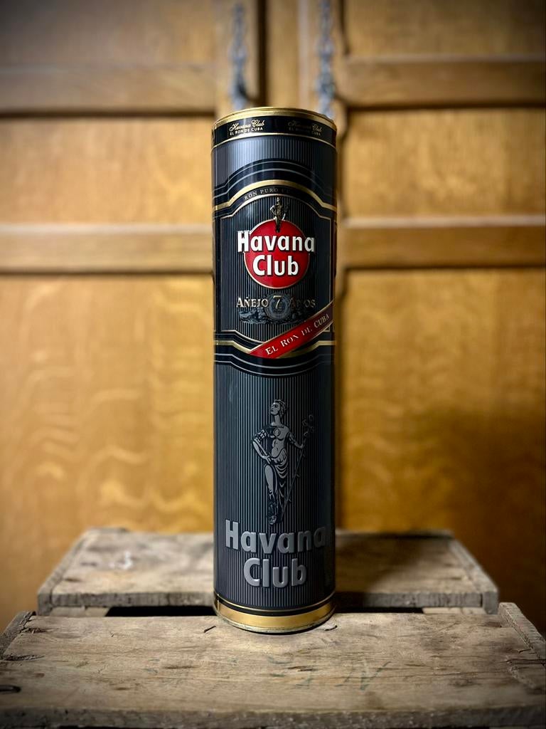 Havana Club koker, Verzamelen, Ophalen of Verzenden, Zo goed als nieuw, Gebruiksvoorwerp