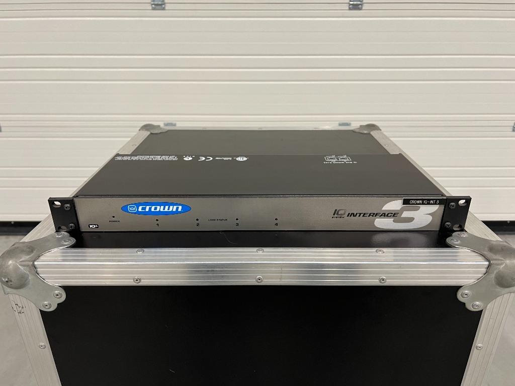 Crown IQ-INT 3 Interface voor 100 euro, TV, Hi-fi & Vidéo, Enlèvement ou Envoi, Utilisé