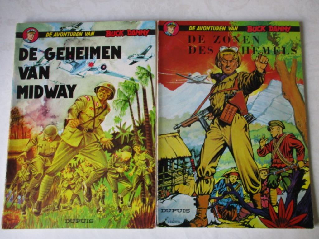 Buck Danny , nr 2 tot  nr 38, Boeken, Meerdere stripboeken, Ophalen of Verzenden, Gelezen, Hubinon & Charlier