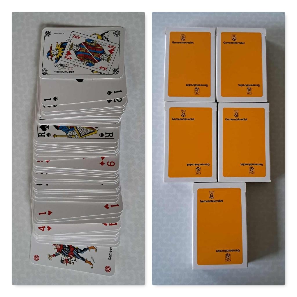diverse sets nieuwe speelkaarten, Enlèvement ou Envoi, Neuf, Carte(s) à jouer