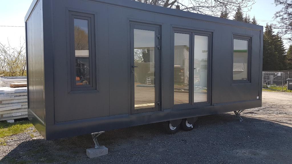 Tiny House 7x2.5m / Wooncontainer / stacaravan / Mobile home, Immo, Maisons à vendre