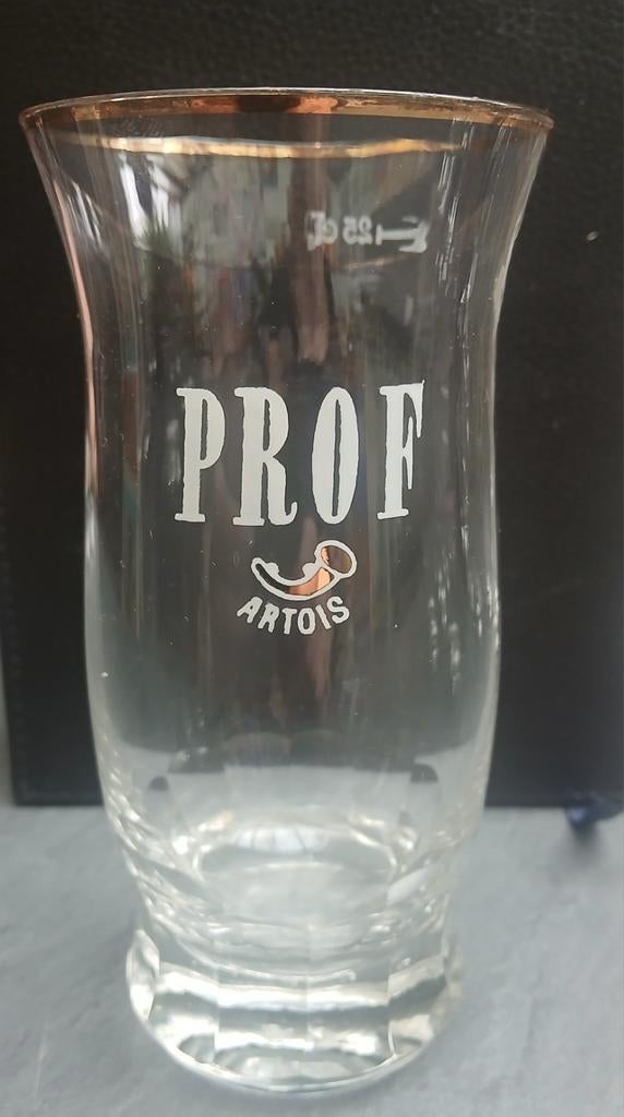 Stella artois..met gouden rand.. prof 25cl, Enlèvement ou Envoi