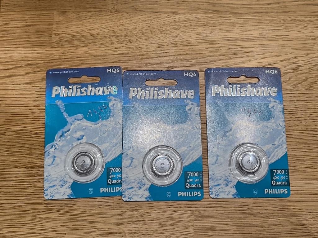3 stuks HQ6 HQ7 Philishave scheerkoppen, Ophalen of Verzenden