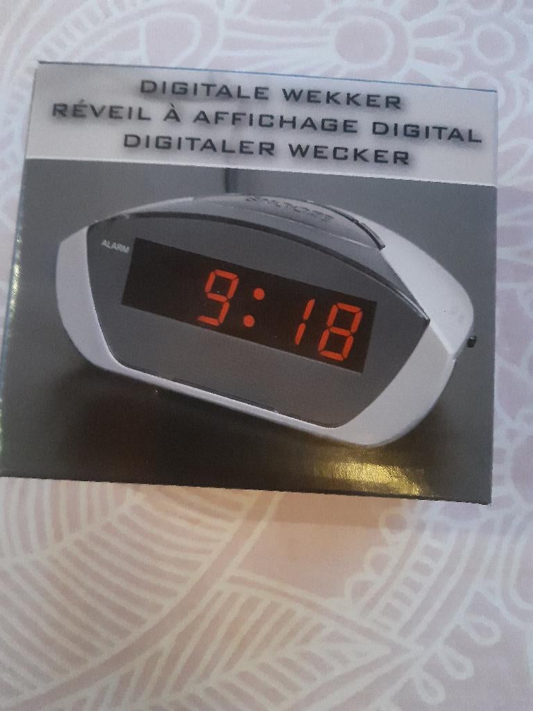 digitale wekker, Enlèvement, Utilisé, Digital