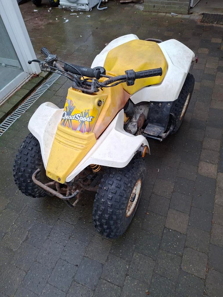 Suzuki lt80, Motoren, 80 cc