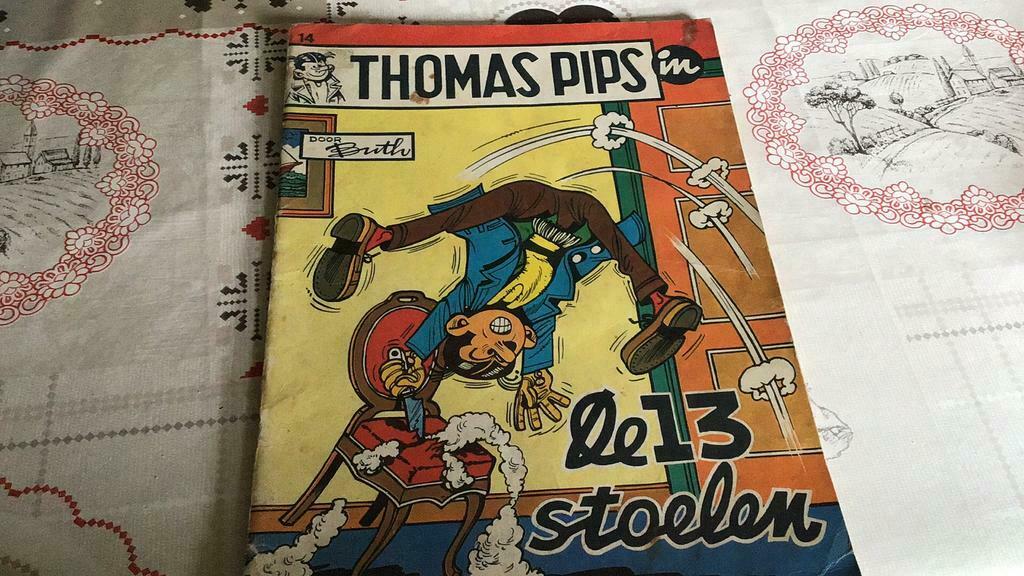 Thomas pips(@), Boeken, Meerdere stripboeken, Ophalen, Gelezen