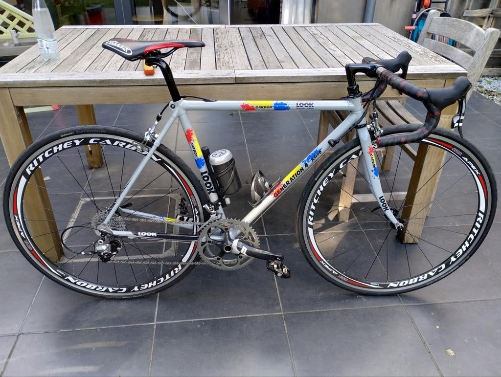 Look kg56, Fietsen en Brommers, Fietsen | Racefietsen, Gebruikt, Overige merken, 15 tot 20 versnellingen, 28 inch, Carbon, 49 tot 53 cm