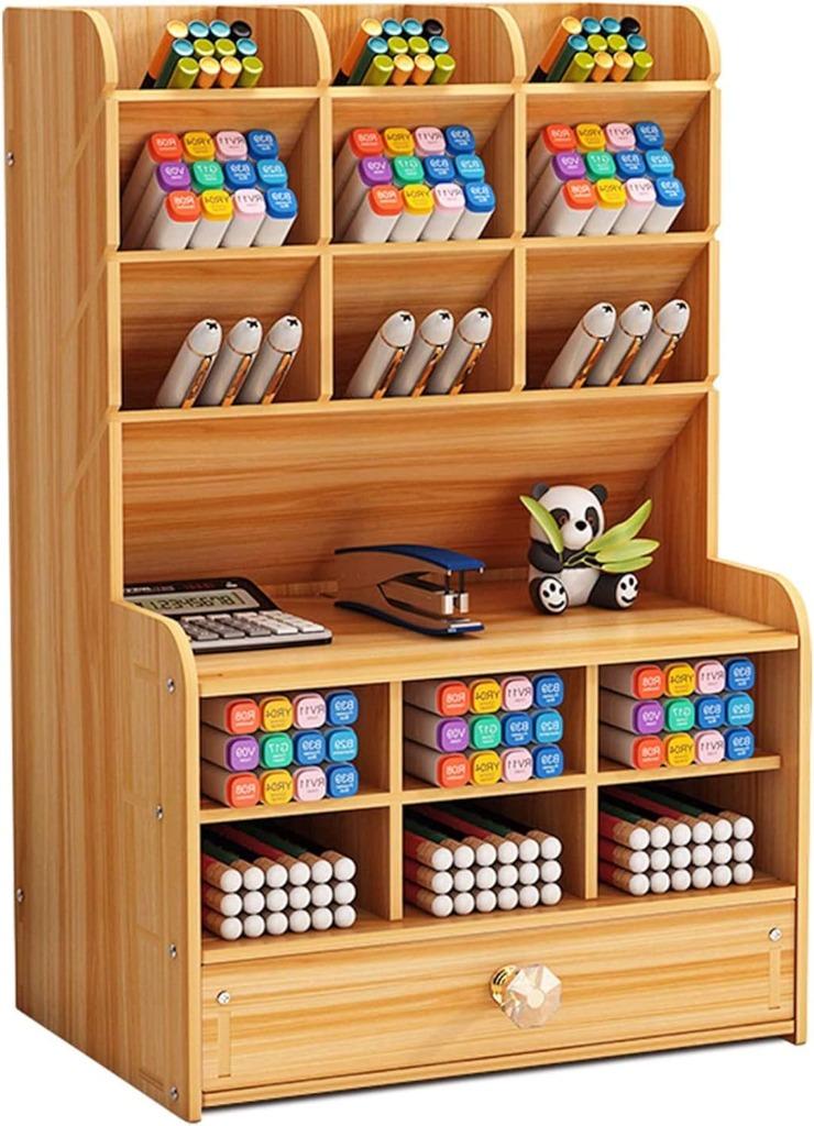 Bureau organizer van hout GRATIS LEVERING, Diversen, Bureau-accessoires, Nieuw, Verzenden