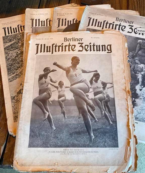 Berliner  Illustrierte Zeitung (7ex), Verzenden, 1920 tot 1940, Krant
