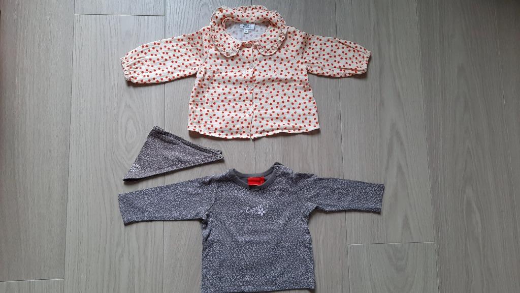 Paquet de vêtements taille 68 fille, Enlèvement, Utilisé, Taille 68
