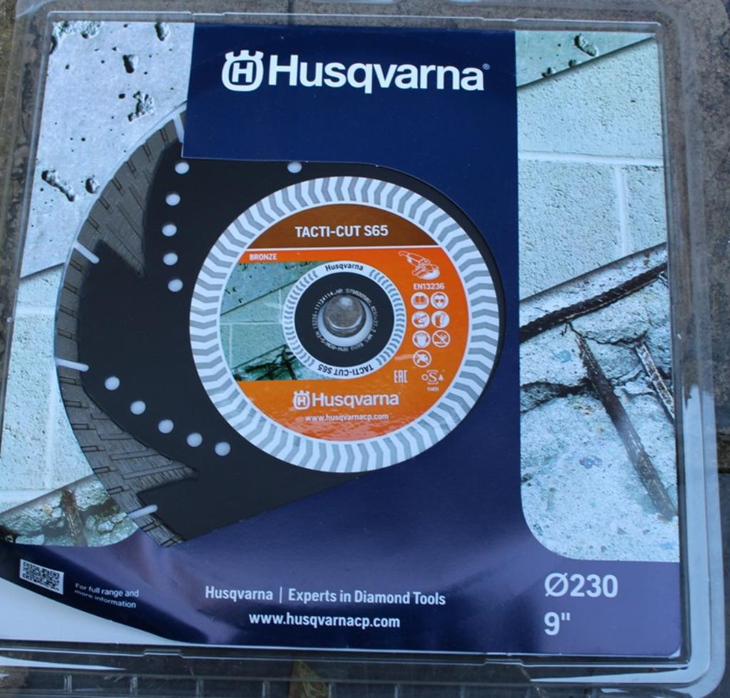 Husqvarna TACTI-CUT S65 diamantzaagblad, Doe-het-zelf en Bouw, Ophalen, Nieuw