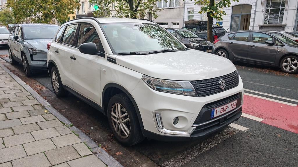 Prs verlgd! Suz Vitara 10/2021 gl, Benz mild hybr, 110000 km, Auto's, 4 cilinders, Wit, 5 deurs, Particulier