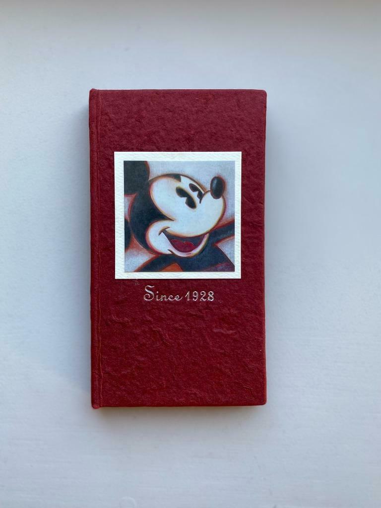 Adressenboekje Mickey Mouse, Verzamelen, Disney, Gebruikt, Papier, Kaart of Schrift, Mickey Mouse, Ophalen of Verzenden