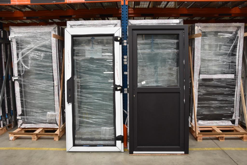 Deuren PVC, garagedeur, buitendeur, staldeur, ramen, kozijn, Bricolage & Construction, Fenêtres & Moustiquaires, Neuf, Porte extérieure