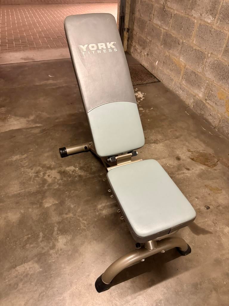 Verstelbare bench, Sport en Fitness, Ophalen, Zo goed als nieuw, Buik, Overige typen