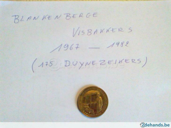 verzamelmunt (visbakkers blankenberge), Postzegels en Munten, Munten | Europa | Euromunten