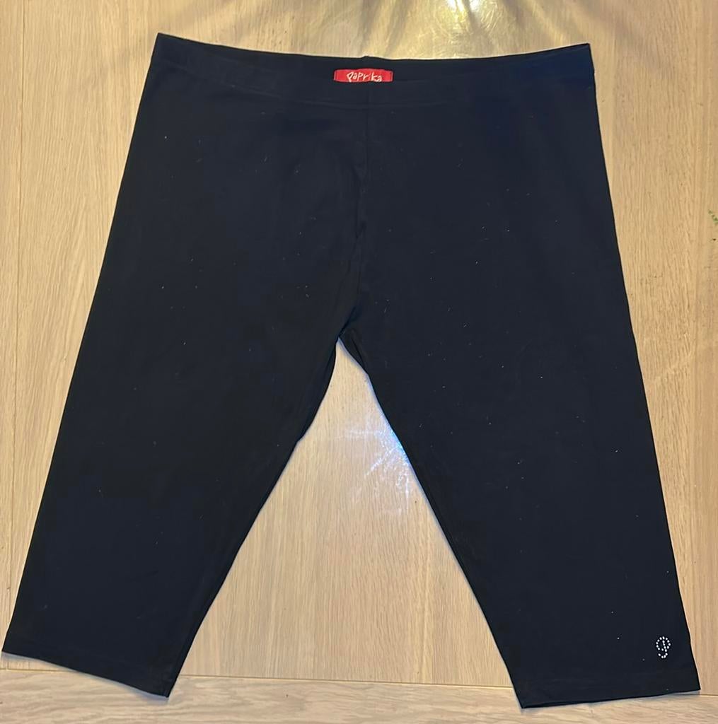 Korte legging maat XXL, Legging, Zwart, Overige maten, Ophalen of Verzenden