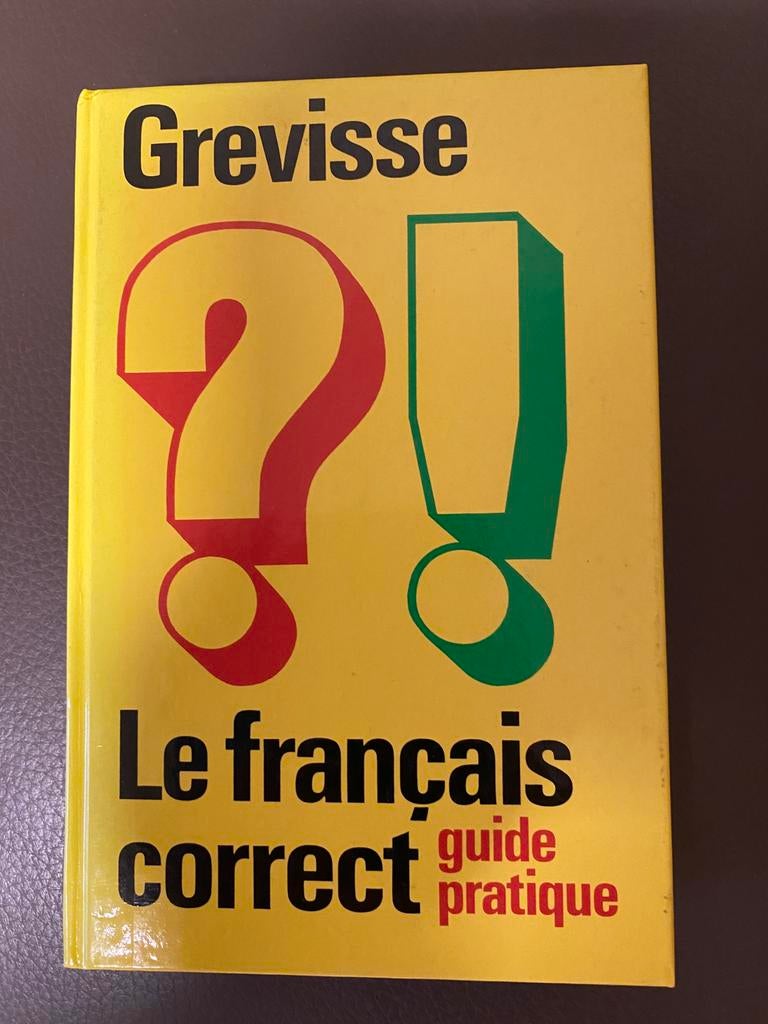Le français correct, Livres, Enlèvement ou Envoi, Comme neuf, Maurice Grevisse, Non-fiction