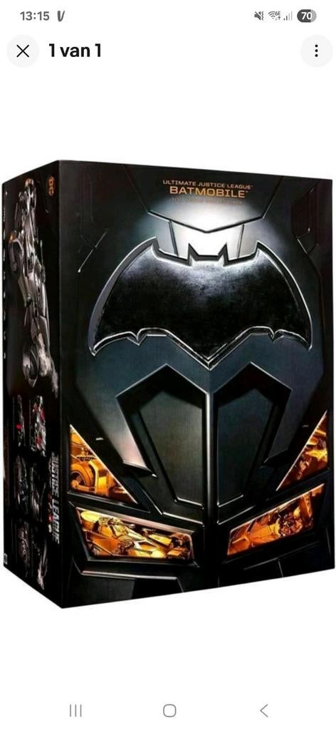 Mattel Ultimate Justice League Batmobile 1/10, Enlèvement ou Envoi