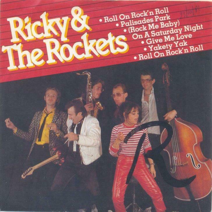 Ricky & The Rockets – Roll On Rock’n Roll (Medley) – Single, Ophalen of Verzenden, Gebruikt