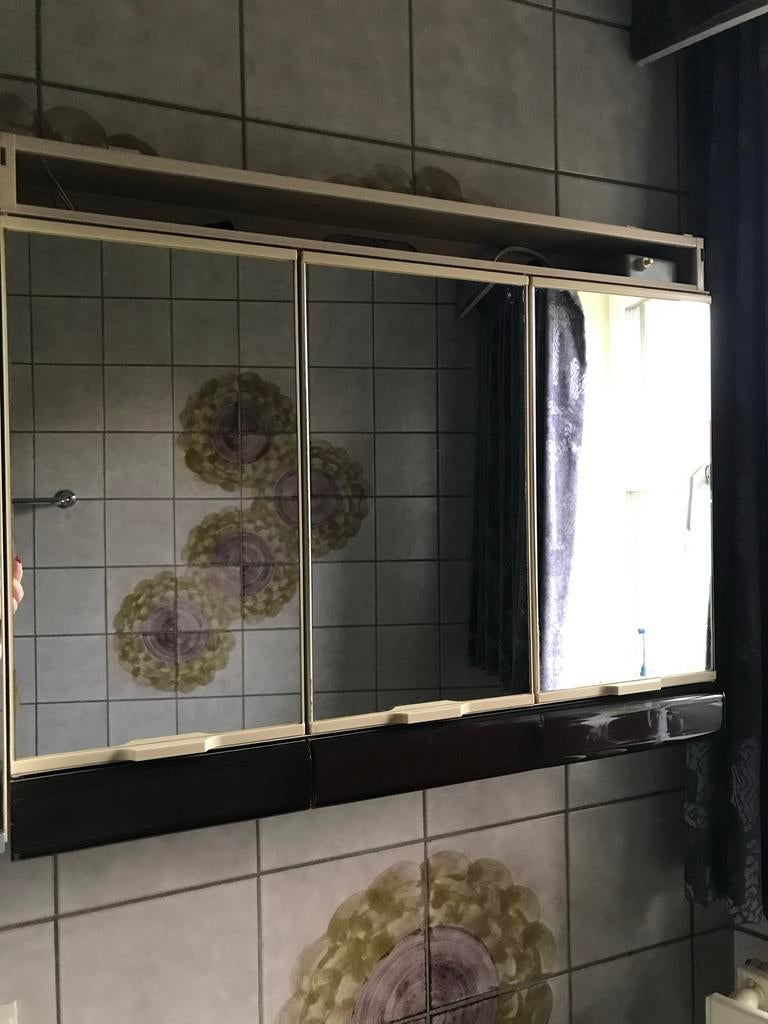 PRACHTIGE PRACKTISCHE TOILETKAST KAST VINTAGE, Ophalen