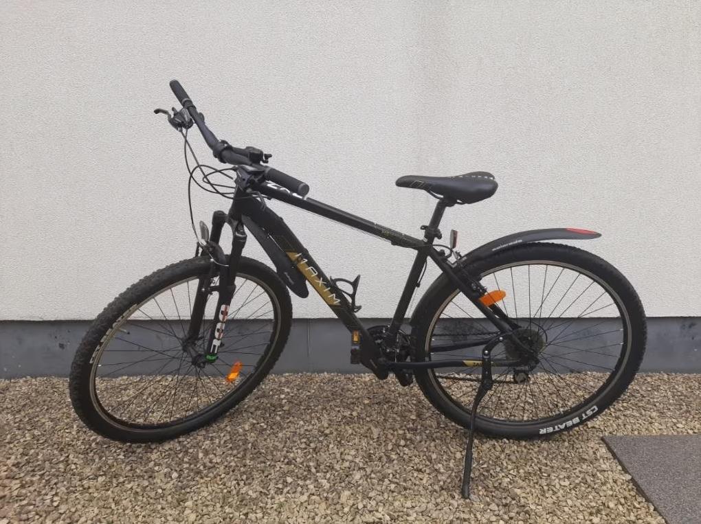 MTB Maxim MS 3.6 mat zwart in prachtstaat, Versnellingen, 49 tot 53 cm, Zo goed als nieuw, Ophalen