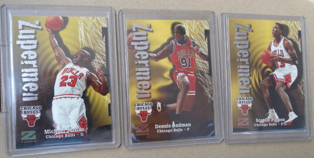 Billet Z-Force NBA Bulls 96/97 avec Jordan, Pippen et Rodman, Envoi, Comme neuf, Autres types