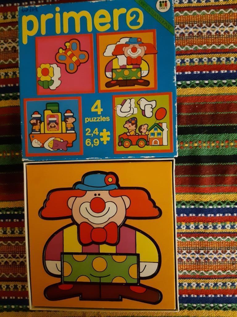 puzzeldoos 4 in 1 Primero, Kinderen en Baby's, Ophalen of Verzenden, Gebruikt