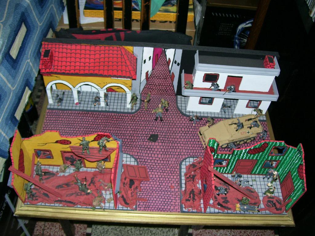 maquette tamiya 1/35 diorama, Enlèvement, Utilisé, 1:35 à 1:50, Diorama