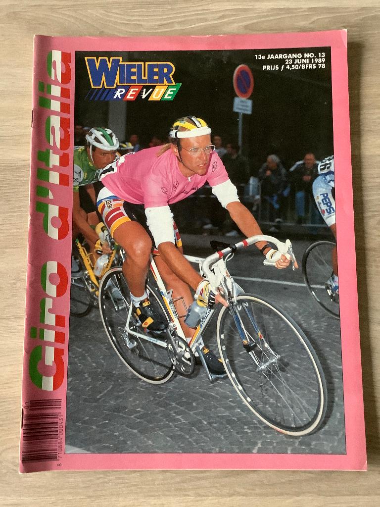 WielerRevue Giro D’Italia 1989, Enlèvement ou Envoi, Course à pied et Cyclisme, WielerRevue, Comme neuf