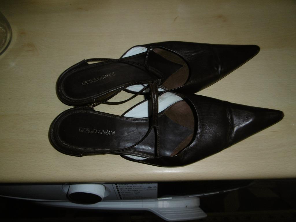 chaussures pour femmes de la marque « Giorgio Armani » taill, Enlèvement ou Envoi, Brun, Porté, Giorgio armani