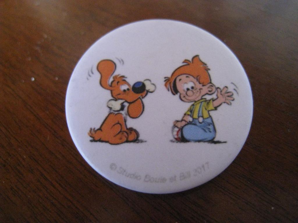 ROBA BADGE BOULE ET BILL BD, Enlèvement ou Envoi, Autres personnages, Neuf, Autres types