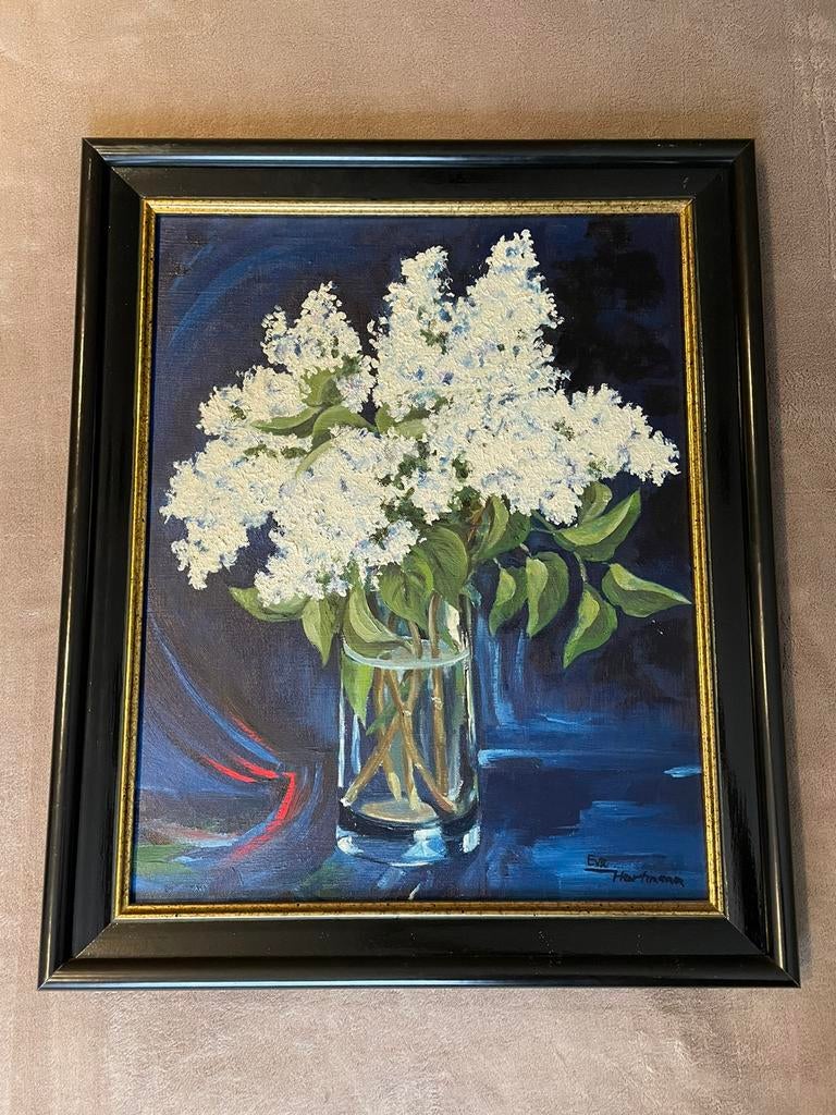 Schilderij van Eva Hartmann., Antiek en Kunst, Kunst | Schilderijen | Klassiek, Ophalen