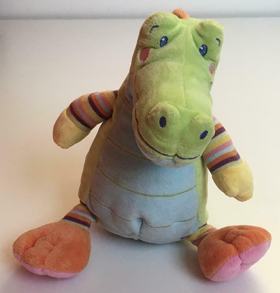 Regenboog krokodil - Nicotoy (25 cm), Enlèvement ou Envoi, Utilisé