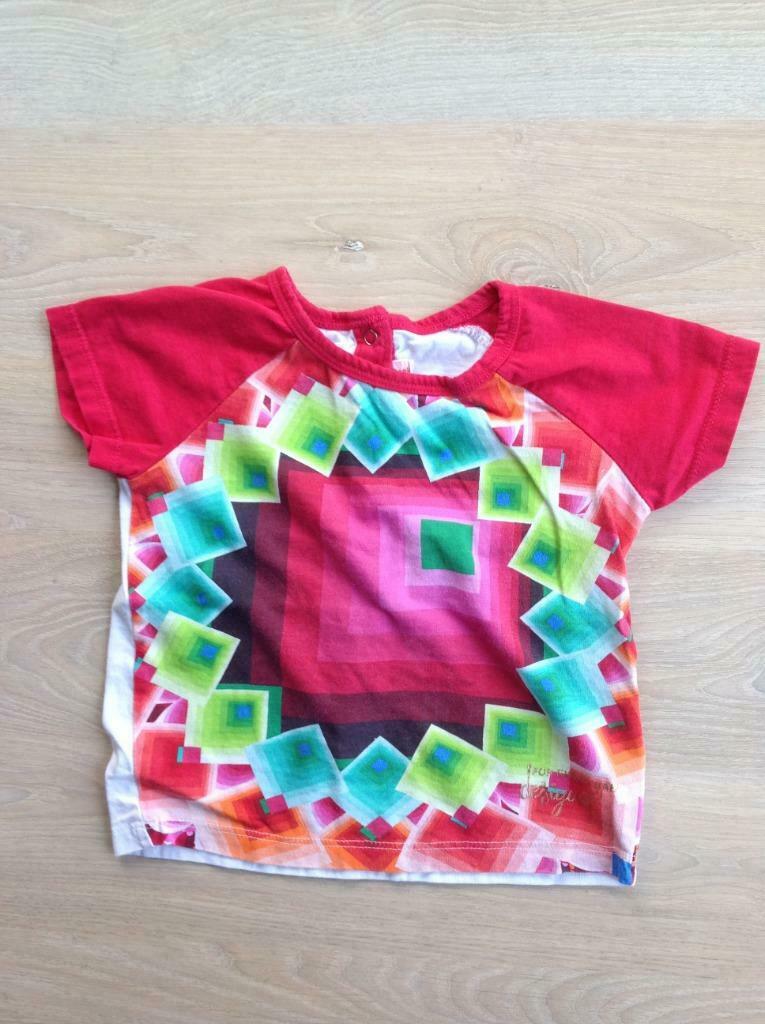 Desigual T-shirt vlakken 86, Desigual, Enlèvement ou Envoi, Utilisé, Chemisette ou Manches longues