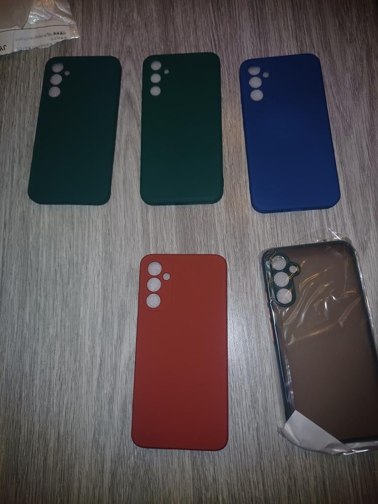 5 hoesjes + 10 screenprotectors Samsung A34 5g, Enlèvement, Neuf