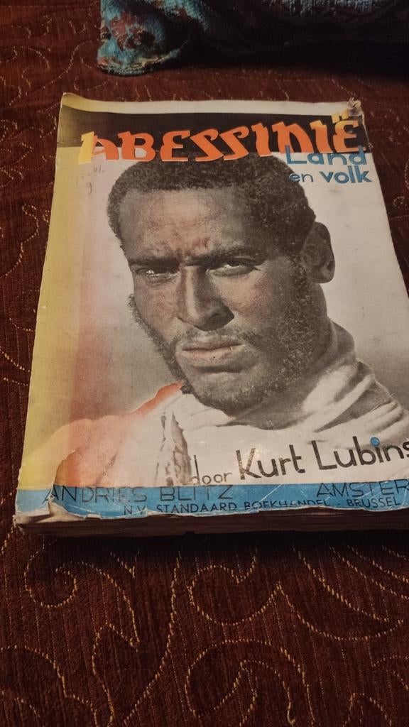 Abessinië, Land en Volk. 1935, net iets ouder dan mijn vrouw, Enlèvement ou Envoi, Utilisé, Afrique