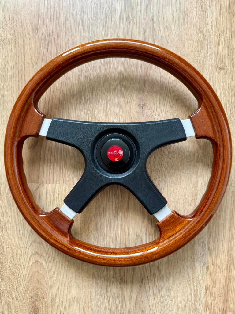 Personal 4 Spaak Houten Stuur Mercedes Benz W124 W126 W129, Auto-onderdelen, Ophalen of Verzenden, Gebruikt, Overige automerken