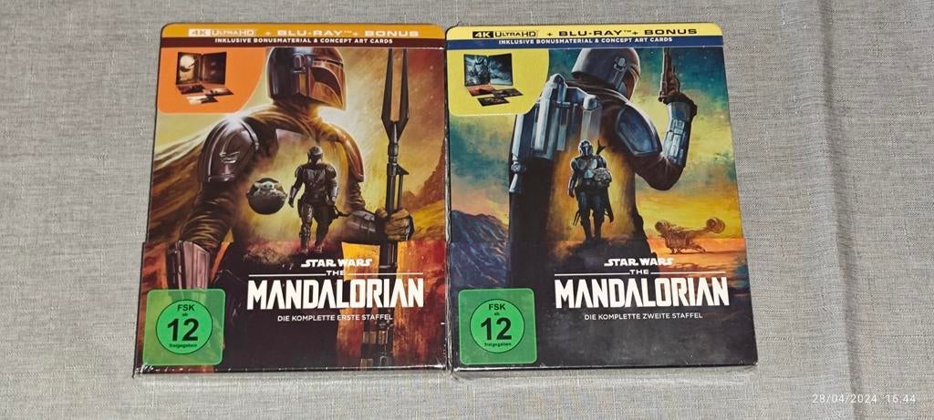 Mandalorian S1 en S2 Steelbook 4K, Ophalen of Verzenden, Nieuw in verpakking