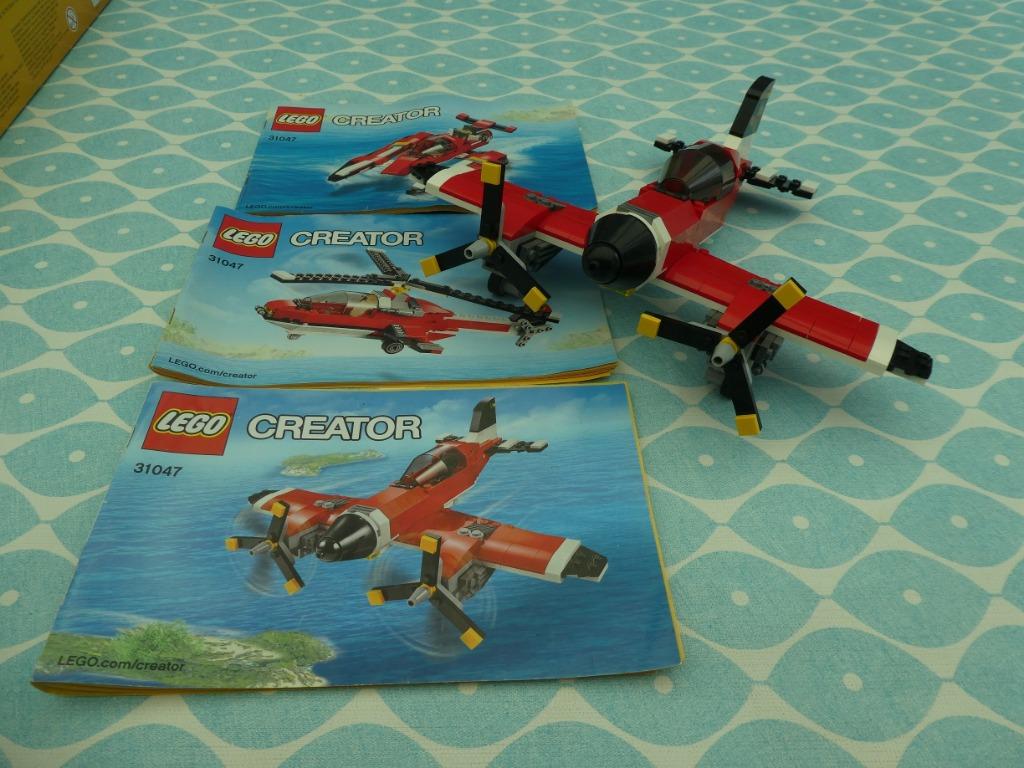 Lego Creator 31047 vliegtuigen, Ophalen, Gebruikt, Complete set, Lego