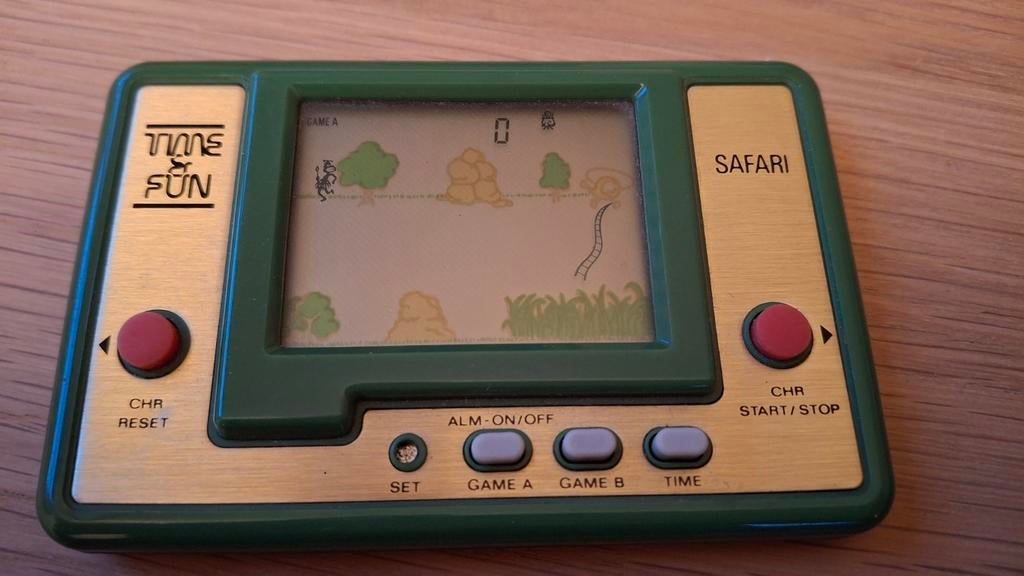 Jeu électronique vintage 1981 Time&Fun Safari, Enlèvement ou Envoi