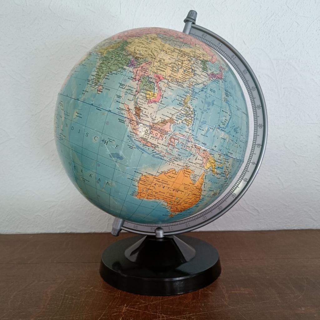 Vintage globe Rath 1978., Ophalen of Verzenden, Gebruikt