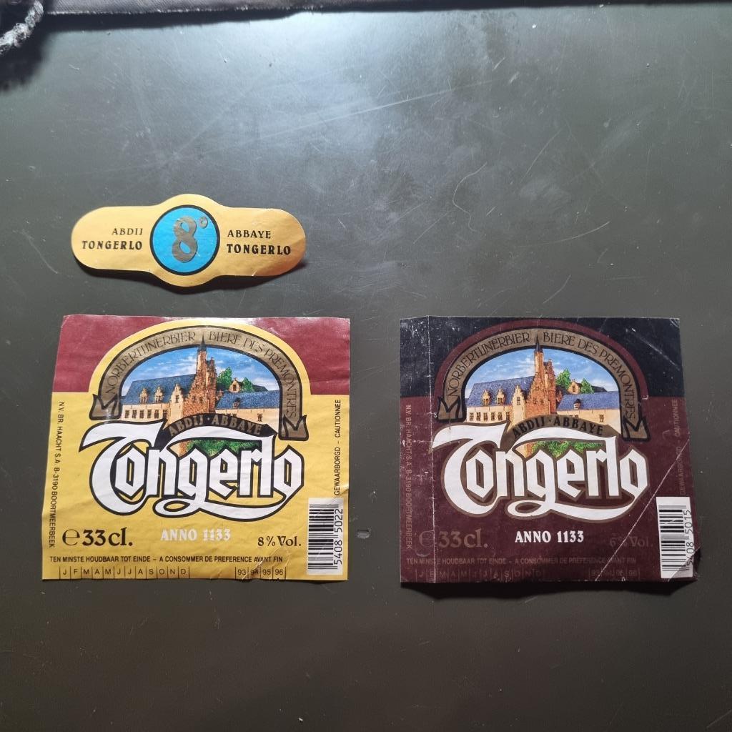 Etiquette Tongerlo, Ophalen of Verzenden, Gebruikt, Overige typen, Overige merken