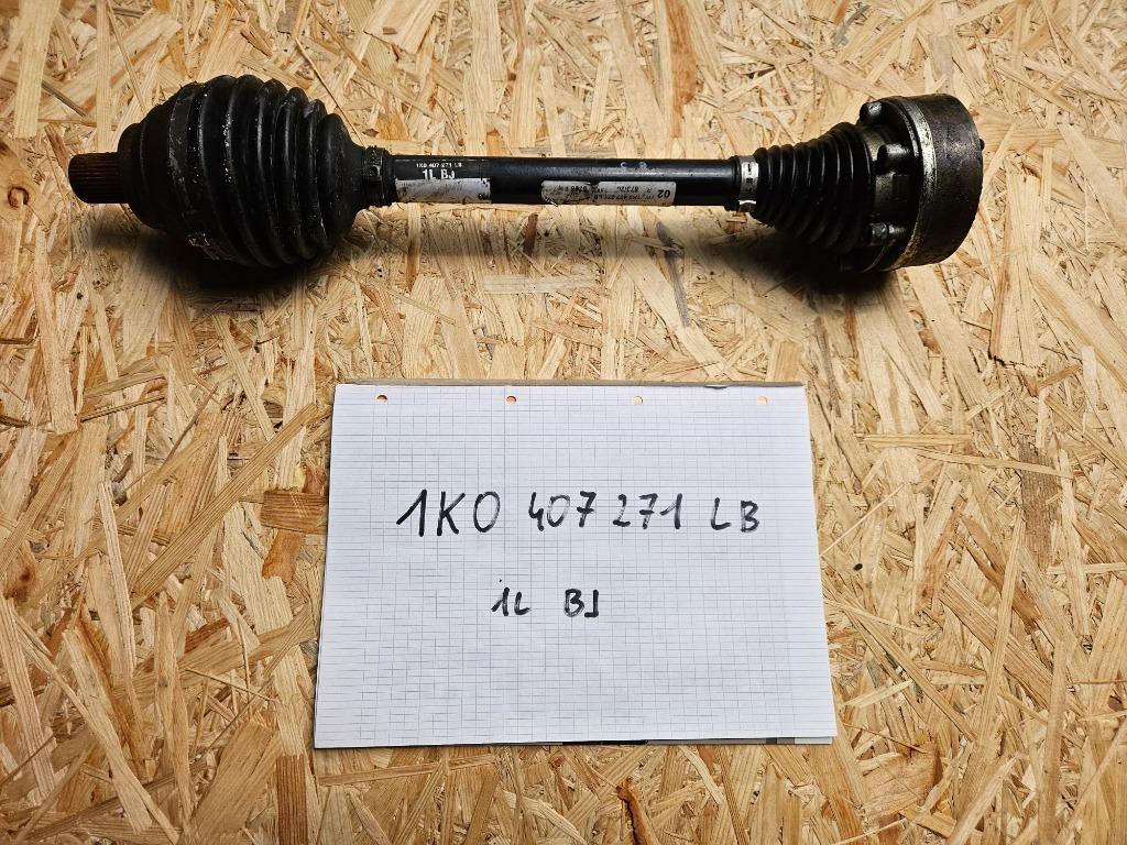 ARBRE DE TRANSMISSION GAUCHE POUR Volkswagen Caddy IV 1K0407, Enlèvement ou Envoi, Utilisé, Seat