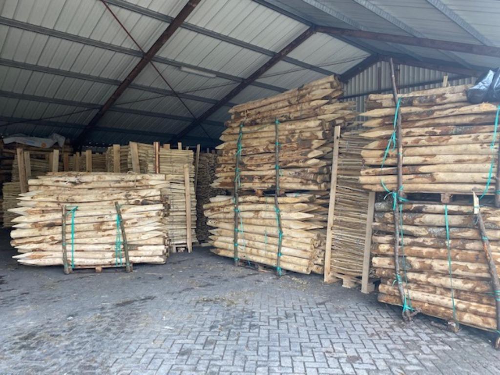 Robinia kastanje palen hekwerk kastanje poort div houtsoort, Enlèvement ou Envoi, Neuf, Bois, Autres types