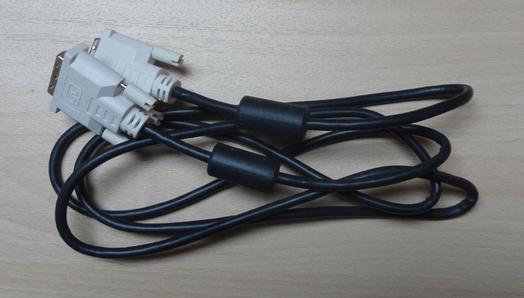 DVI-D (single link) kabel, Ophalen, Zo goed als nieuw