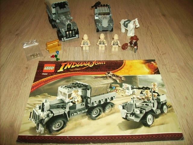 lego indiana jones 7622, Ophalen of Verzenden, Zo goed als nieuw, Complete set, Lego