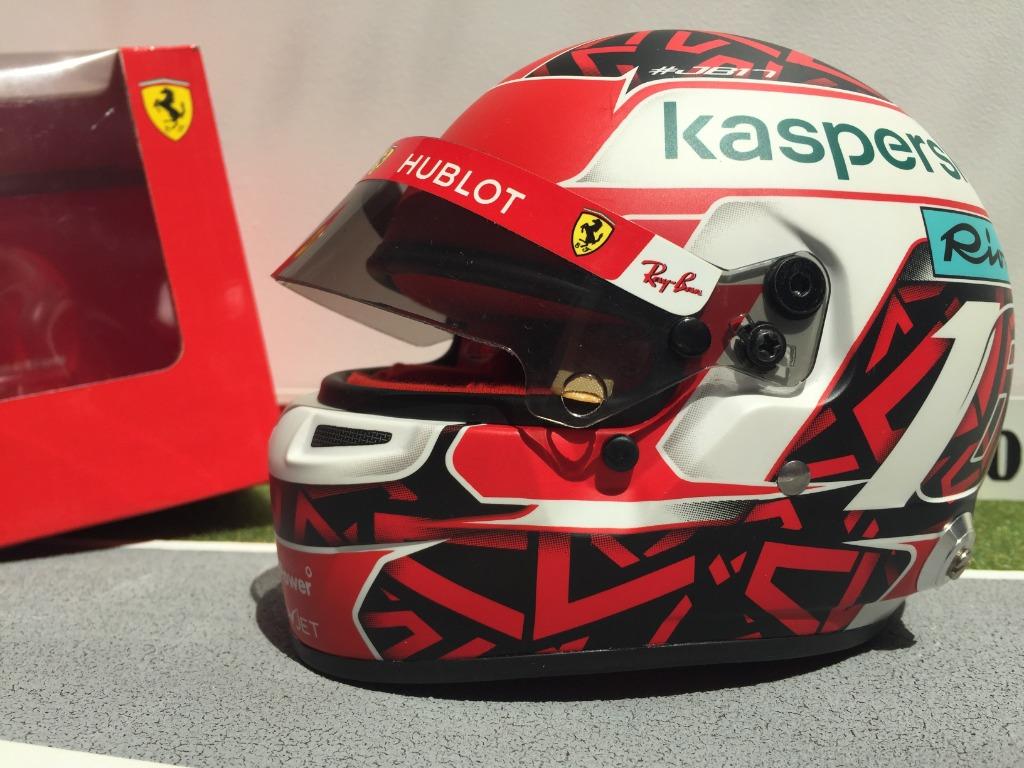 HELM F1 1/2 C. HELM VAN LECLERC, Ophalen of Verzenden