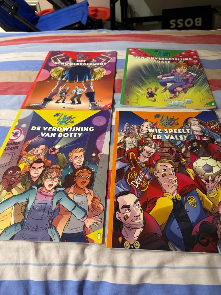 lot strips #likeme, Boeken, Meerdere stripboeken, Ophalen of Verzenden, Zo goed als nieuw